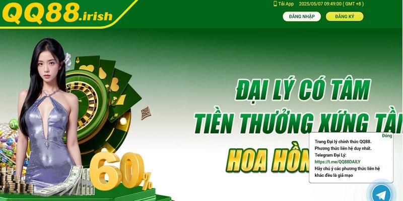 Trở thành đại lý QQ88 sẽ có cơ hội tiếp cận với thị trường cá cược tiềm năng