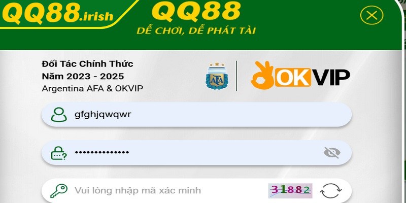 Hướng dẫn quy trình đăng nhập QQ88 đầy đủ các bước