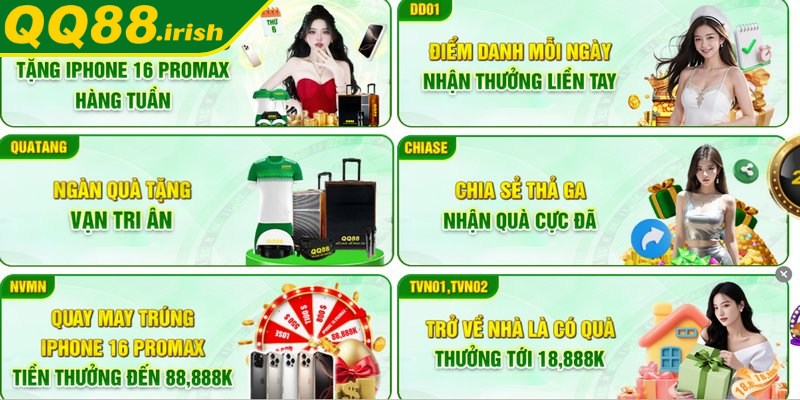 Những ưu điểm vượt trội khi tham gia các chương trình khuyến mãi QQ88