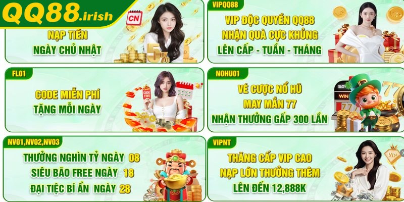 Hướng dẫn nhận khuyến mãi QQ88 dễ dàng nhất